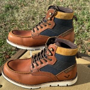 Territory Men's Macktwo Lace-up Moc toe Ankle Boot Size 10